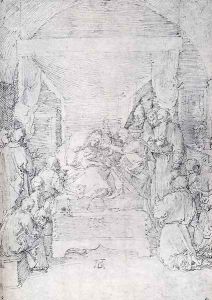 The Death Of The Virgin by Albrecht Durer