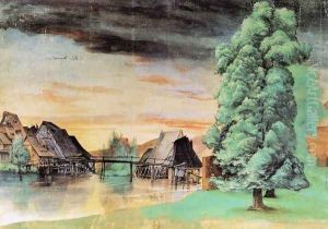 Willow Mill by Albrecht Durer