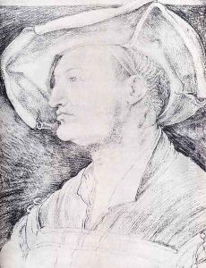 Portrait Of Ulrich Varnbuhler by Albrecht Durer