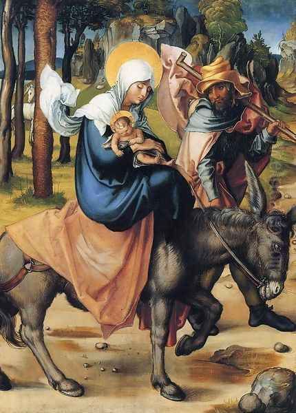 The Flight into Egypt - view 1