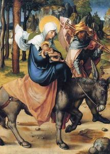 The Flight into Egypt by Albrecht Durer