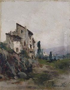 Paisajes Con Casas by Ricardo Manzanet
