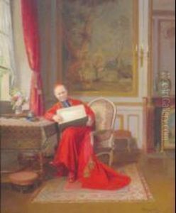 Le Cardinal Amuse by Victor Marais-Milton