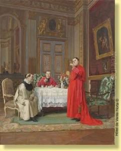 Prelats Degustant La Liqueur Des Moines by Victor Marais-Milton