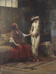 Au Revers Un Cachet Du Salon D'hiver by Victor Marais-Milton