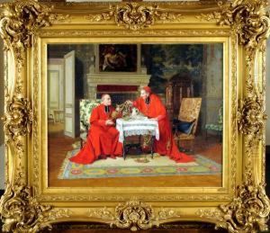 Deux Cardinaux, Avec Aiguiere Deux Cardinaux, Avec Aiguiere