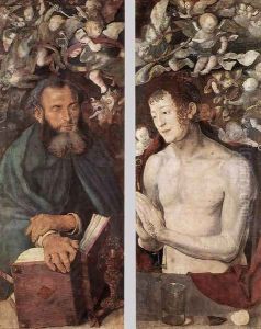 The Dresden Altarpiece (side wings) by Albrecht Durer
