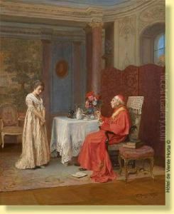 La Reprimande Feinte by Victor Marais-Milton