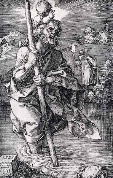 St. Christopher Facing To The Right - view 1