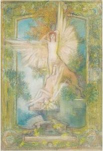Design Avec Centaure Et Fille