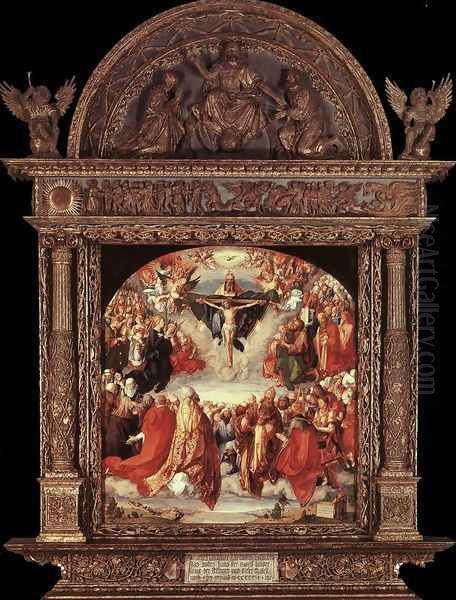 The Adoration of the Holy Trinity (Landauer Altar) - view 1