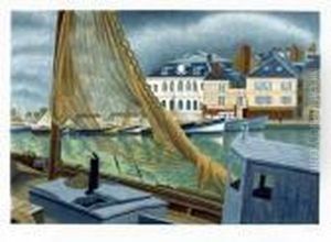 Honfleur by Emmanuel Marcel-Laurent