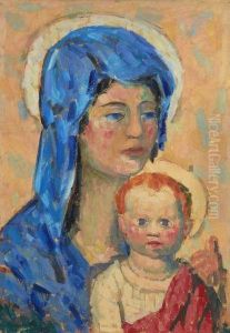 Vierge A L'enfant