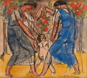 Pas De Danse Au Printemps by Jules Oury, Dit Marcel-Lenoir