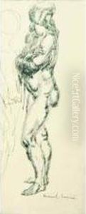 Etude De Modele De Profil. by Jules Oury, Dit Marcel-Lenoir