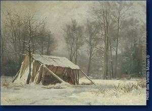 Abri Sous La Neige by Henri Marcette