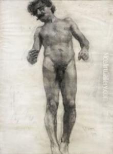 Desnudo Masculino by Vicente March y Marco
