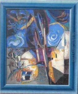 Le Mas Aux Cypres by Andre Marchand