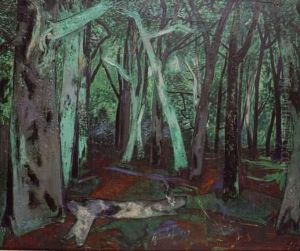 "la Foret-barbizon" by Andre Marchand