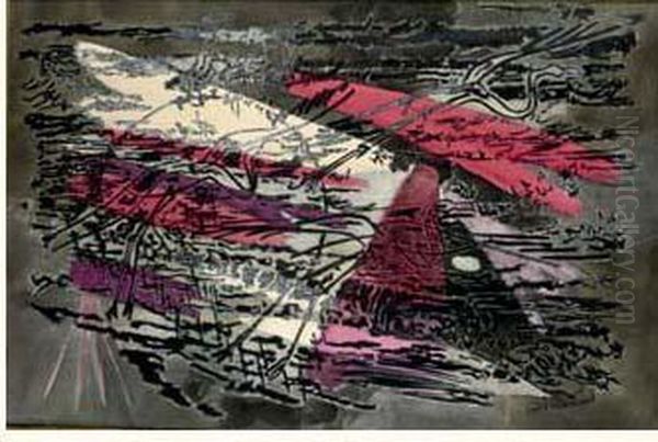Respiration Marine Aux Flamants No. 3, 1955-1956 - view 1