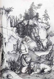 St. Jerome Penitent In The Wilderness