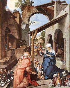 Paumgartner Altar (central panel) I by Albrecht Durer