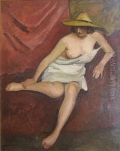 Femme Au Chapeau