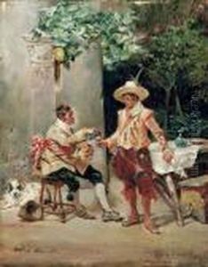 All'osteria by Ludovico Marchetti