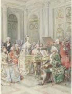 Le Concert 1905 by Ludovico Marchetti