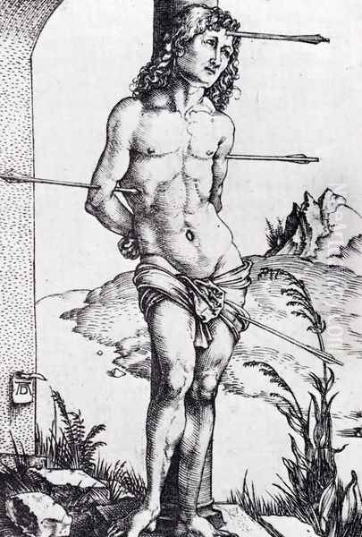 St. Sebastian At The Column - view 1