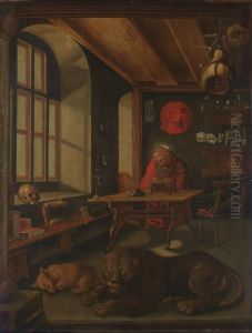 St. Jerome In His Study