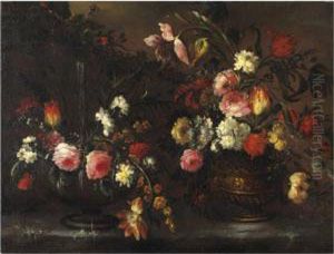 Natura Morta Con Vaso Di Fiori Natura Morta Con Vaso Di Fiori