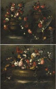 Nature Morte Con Vaso Di Fiori by Elisabetta Marchioni