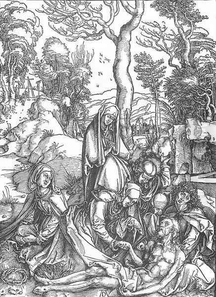 The Large Passion, 07. The Lamentation for Christ - view 1