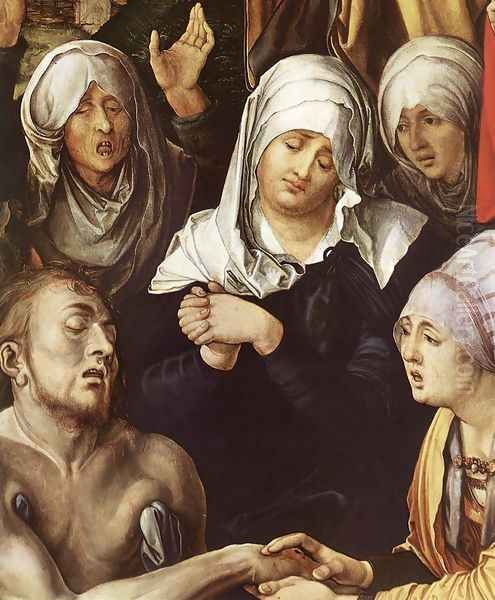 Lamentation for Christ (detail 2) - view 1