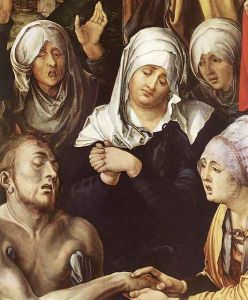 Lamentation for Christ (detail 2)