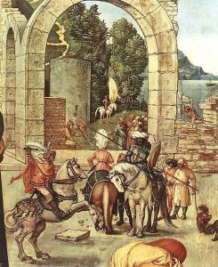 Adoration of the Magi (detail) 3