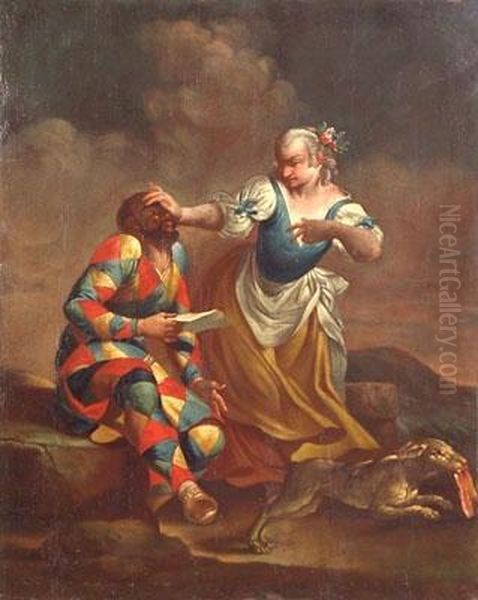 Arlecchino E Colombina - view 1
