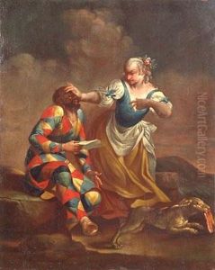 Arlecchino E Colombina Arlecchino E Colombina