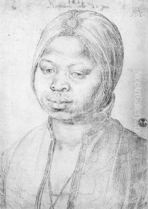 The Negress Katherina by Albrecht Durer