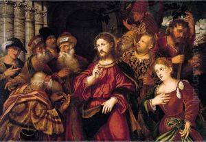 Christ And The Woman Taken In Adultery