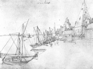 Antwerp Harbour by Albrecht Durer