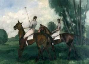 Joueurs De Polo, 1925 by Andre Mare