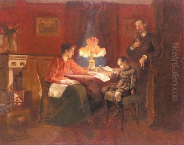 The Reading Lesson - view 1