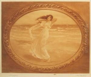 A Sea Nymph by William Henry Margetson