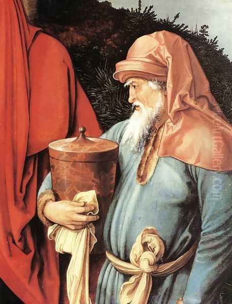 Lamentation for Christ (detail 4) - view 1