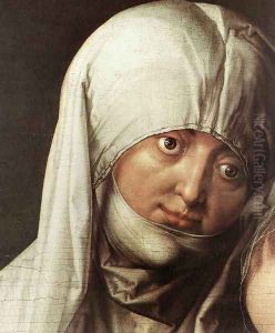 St Anne with the Virgin and Child (detail 1) by Albrecht Durer