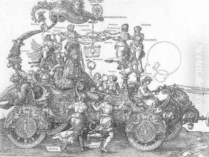 Triumphal Chariot (1-2) by Albrecht Durer