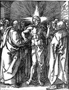 Christ Appearing to His Disciples by Albrecht Durer