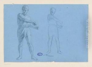 Figure Di Atleta by Cesare Mariani